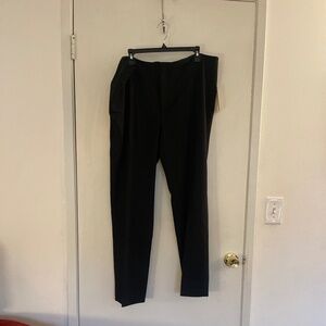 Coldwater Creek new with tags black pointe slim leg pant size 22
